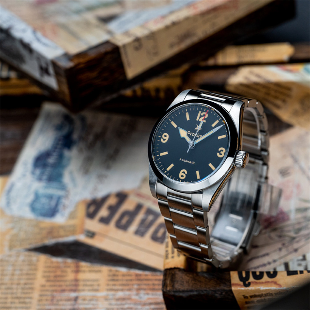 Proxima PX1698 Men Luxury Watch 39mm Fashion Sport PT5000 SW200 Automatic Mechanical 20Bar Waterproof Watch thumbnail 3