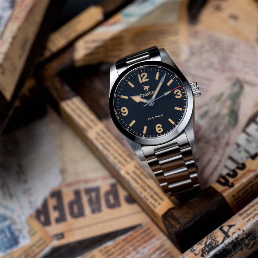 Proxima PX1698 Men Luxury Watch 39mm Fashion Sport PT5000 SW200 Automatic Mechanical 20Bar Waterproof Watch thumbnail 4