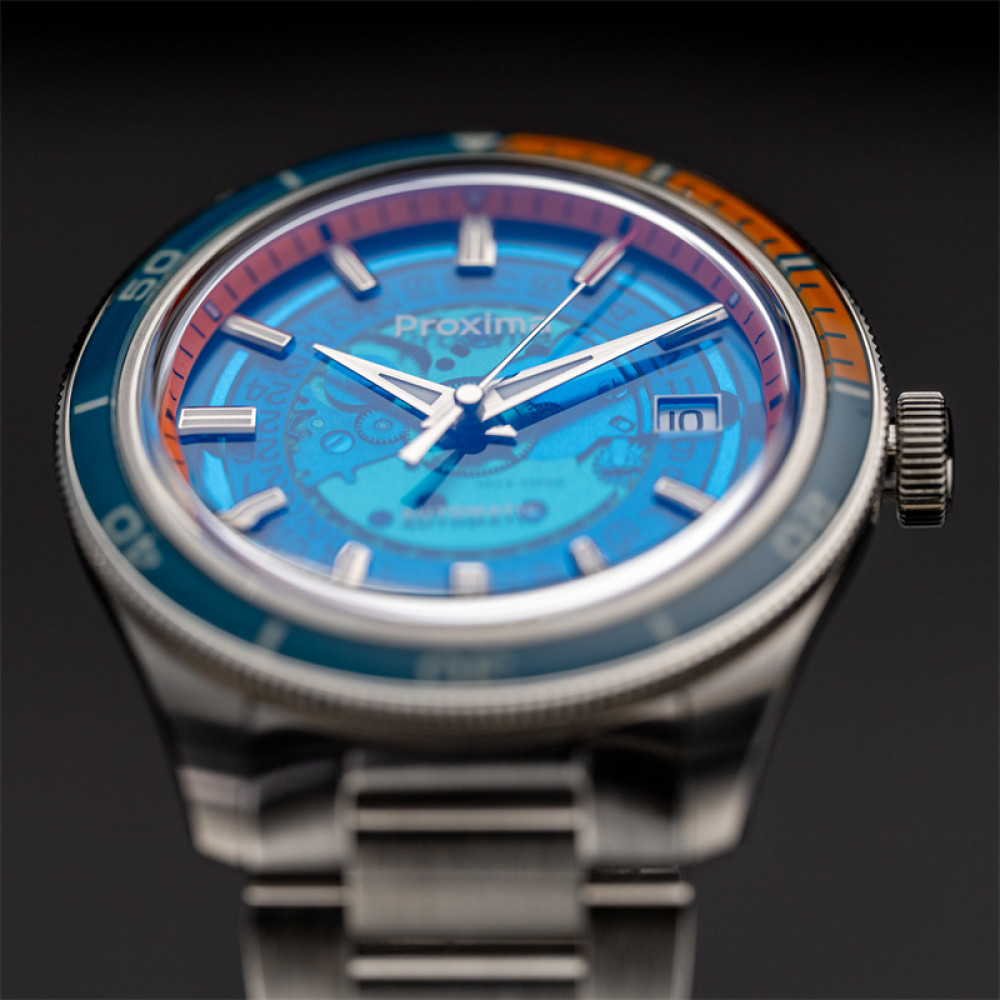 PROXIMA PX1701 New Men Dress Watch 39mm Luxury FashionSW200 PT5000 Automatic Mechanical Sports Business Sapphire Waterproof selected view