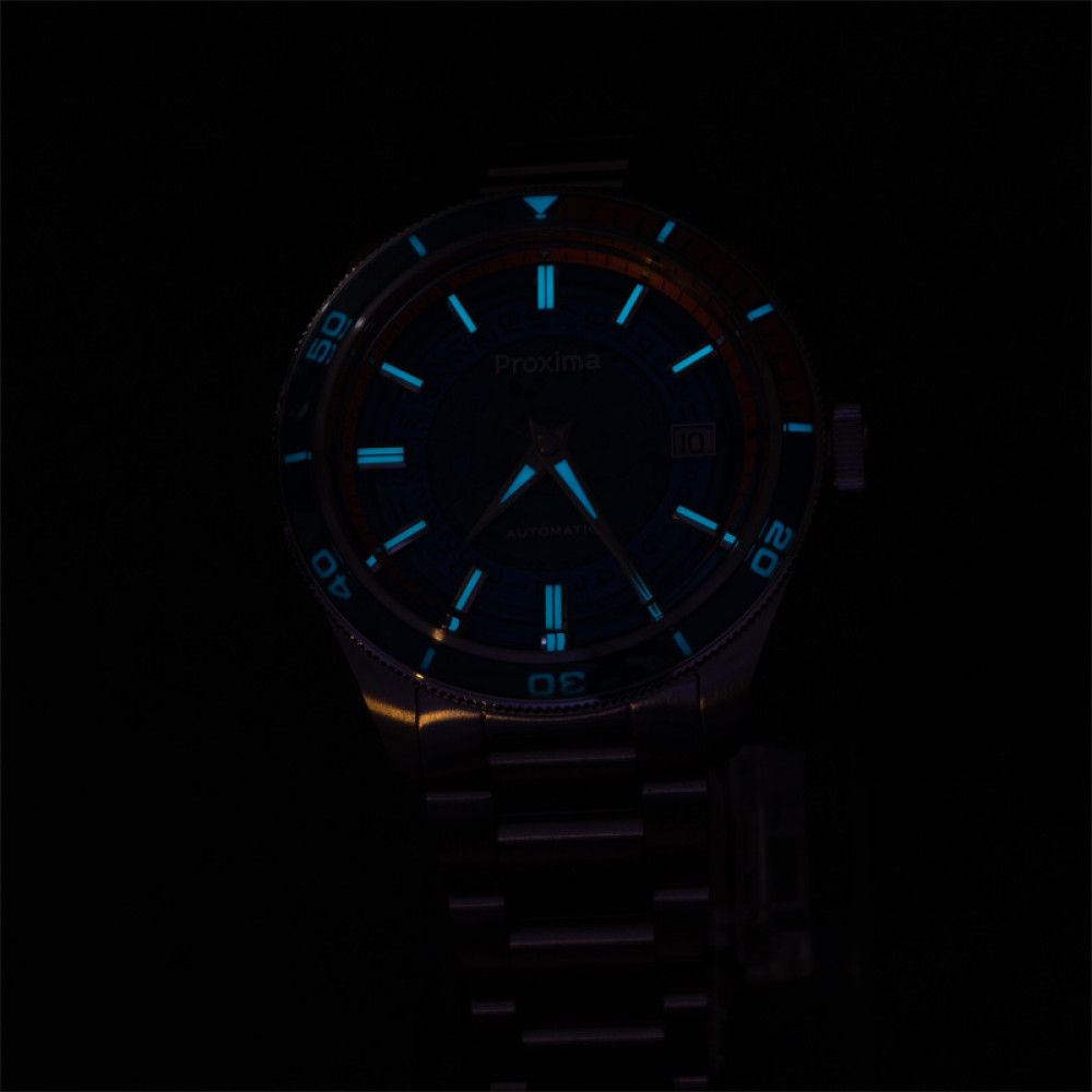 PROXIMA PX1701 New Men Dress Watch 39mm Luxury FashionSW200 PT5000 Automatic Mechanical Sports Business Sapphire Waterproof thumbnail 3