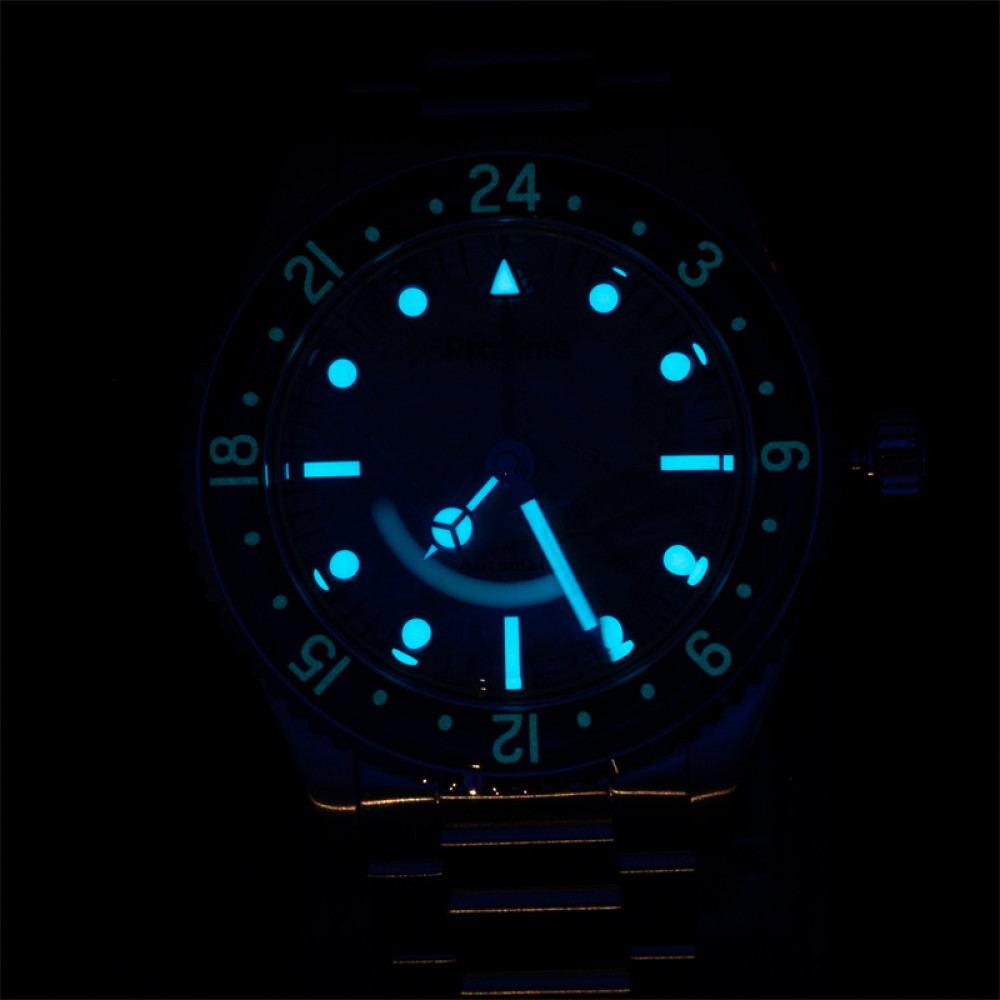 PROXIMA PX1702-M1 New Men Dress Watch 39mm Luxury Fashion 6460 Automatic Mechanical Sports Business Sapphire Waterproof thumbnail 2