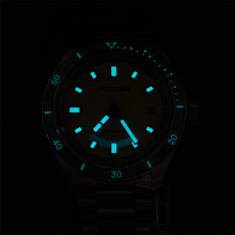 2024 Proxima PX1703-1A New 39mm Men's Mechanical Watches Avocado Dial PT5000 Automatic Watch Sapphire Waterproof Sports Watches thumbnail 4