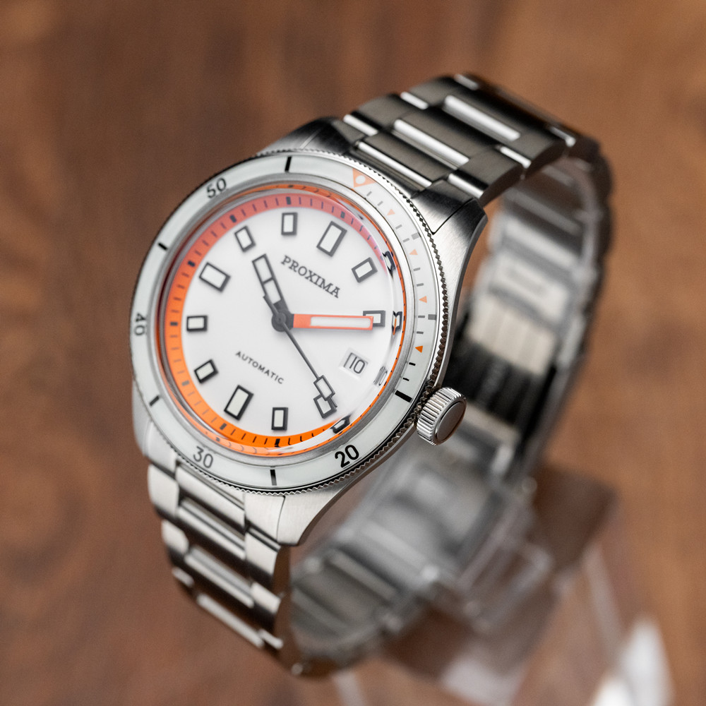 Proxima PX1703 Luxury Diver Watch Business Waterproof Male Clock PT5000 Men Watches Stainless Steel Sapphire Bezel BGW9 Luminous thumbnail 2