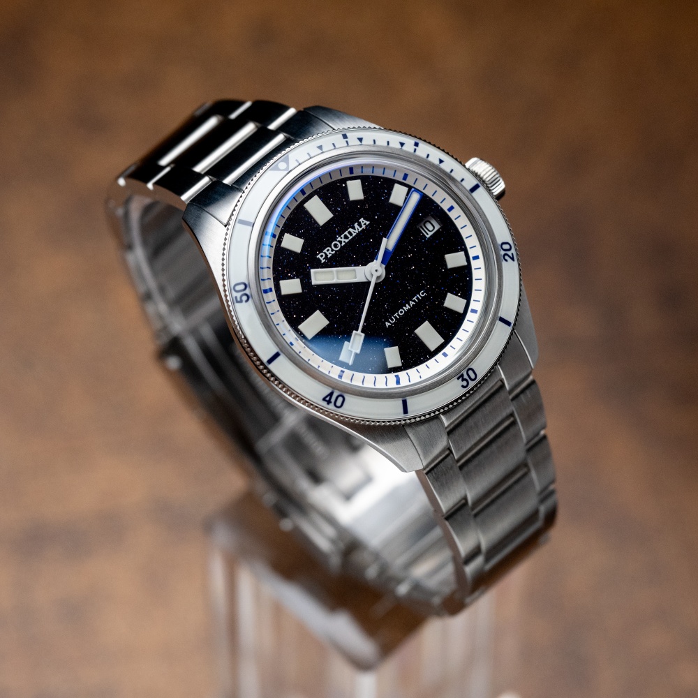 Proxima PX1721 Luxury Diver Watch Business Waterproof Male Clock PT5000 Men Watches Stainless Steel Sapphire Bezel BGW9 Luminous thumbnail 2