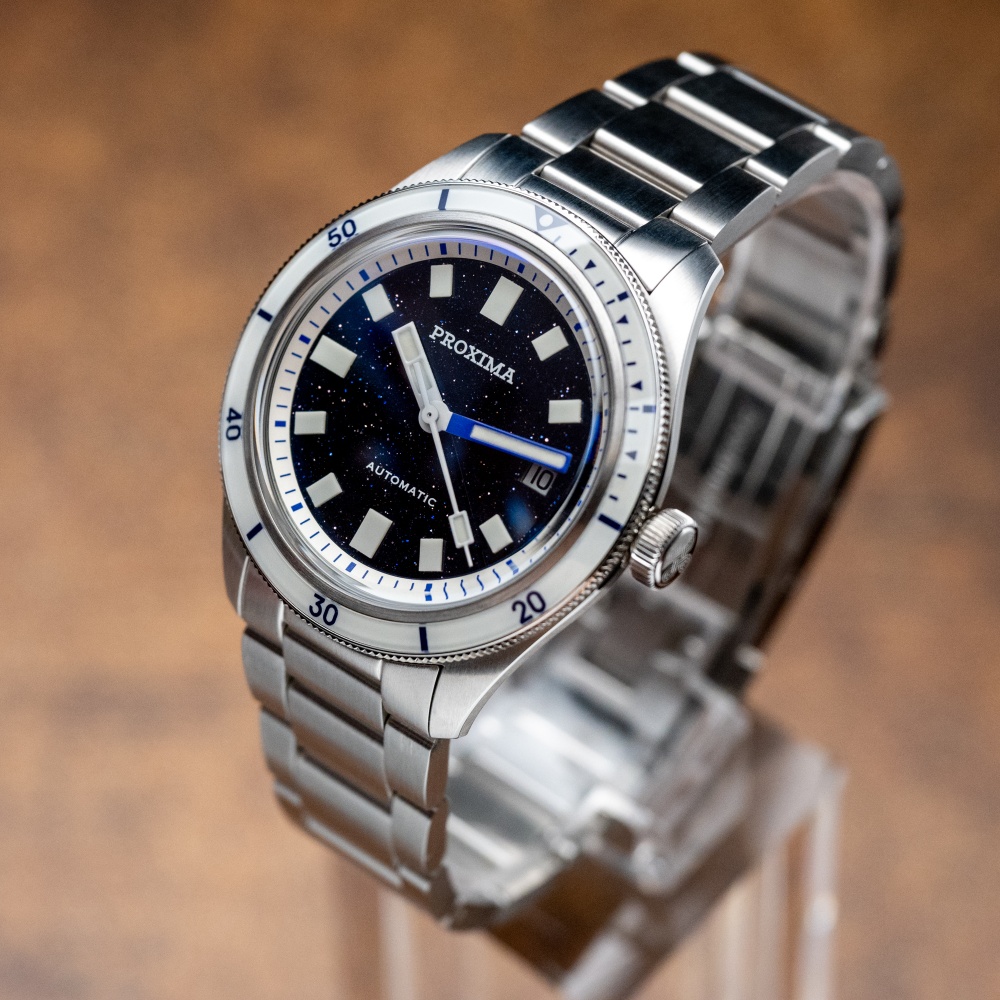 Proxima PX1721 Luxury Diver Watch Business Waterproof Male Clock PT5000 Men Watches Stainless Steel Sapphire Bezel BGW9 Luminous thumbnail 3