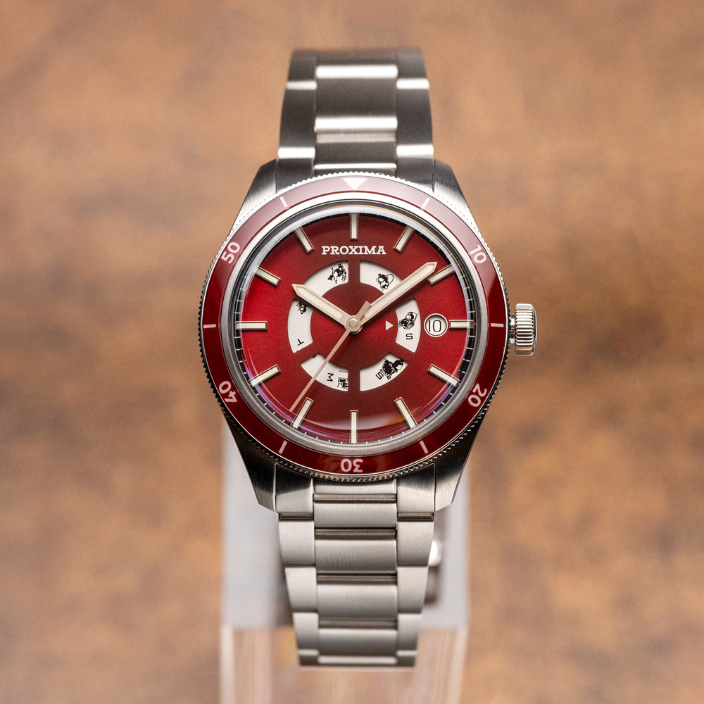 Proxima PX1723 Luxury Men Watch SW220 Movement Sunburst Dial Automatic Sapphire Crystal BGW9 Super Luminous 200M Waterproof thumbnail 2