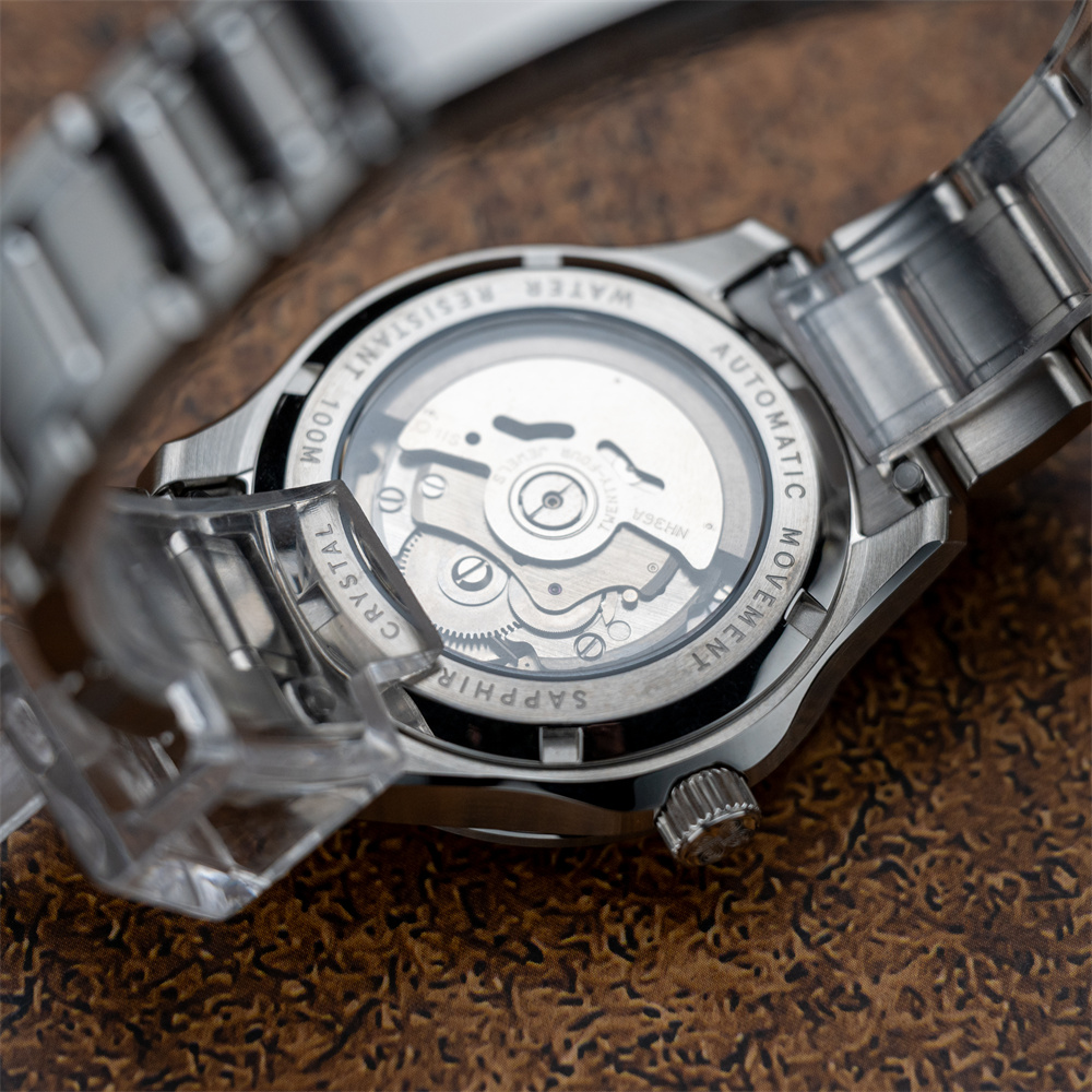 2025 New PX1727 39MM Men Mechanical Watches Sapphire Glass Sport Watch 100M Waterproof Automatic Watch for Men thumbnail 3
