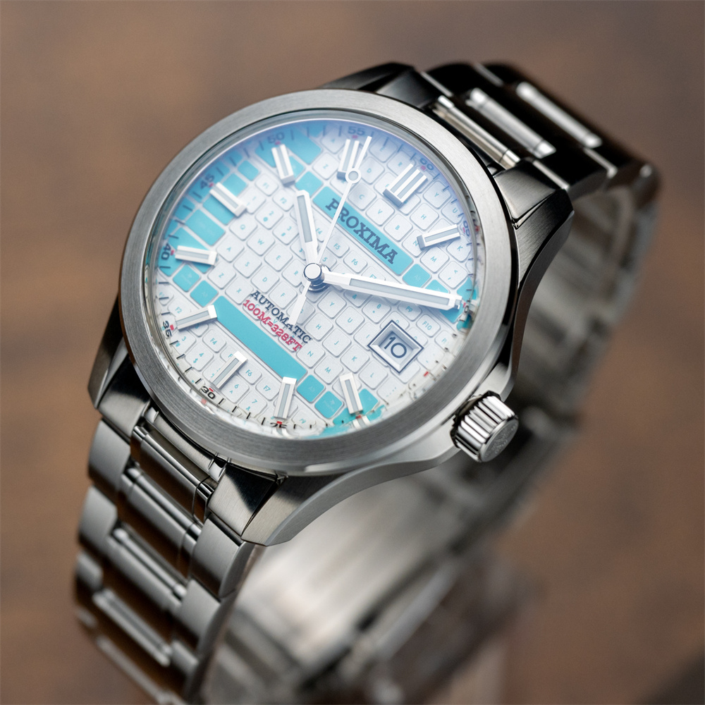 Proxima PX1733 Luxury Men Watch Enamel Dial Full Luminous 39mm Dive Watch NH35 Automatic Mechanical Waterproof 100m 2025 New thumbnail 2