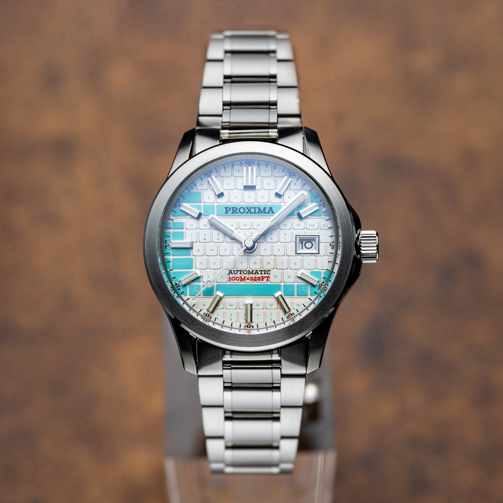 Proxima PX1733 Luxury Men Watch Enamel Dial Full Luminous 39mm Dive Watch NH35 Automatic Mechanical Waterproof 100m 2025 New thumbnail 4