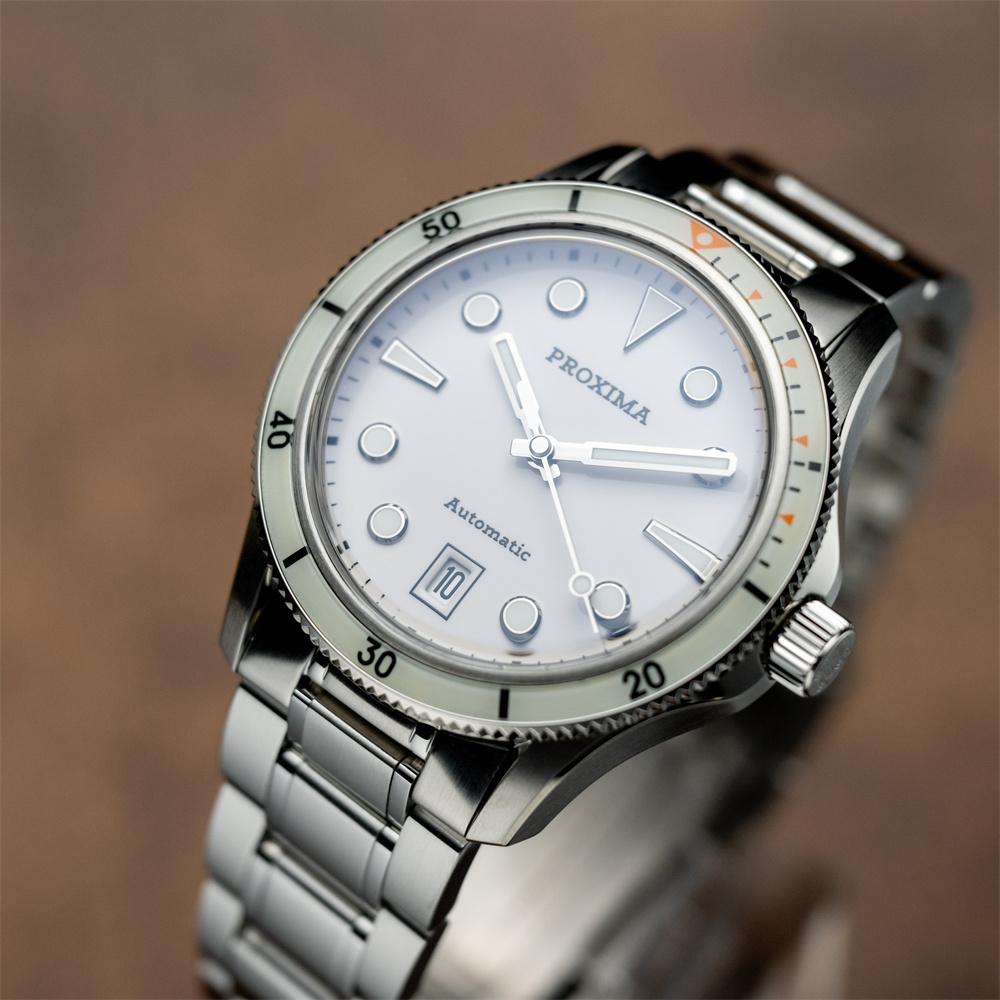 Proxima PX1739 Luxury Men Watch Enamel Dial Full Luminous 39mm Dive Watch NH35 Automatic Mechanical Waterproof 100m 2025 New thumbnail 2