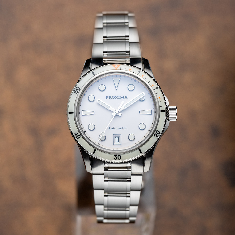 Proxima PX1739 Luxury Men Watch Enamel Dial Full Luminous 39mm Dive Watch NH35 Automatic Mechanical Waterproof 100m 2025 New thumbnail 4