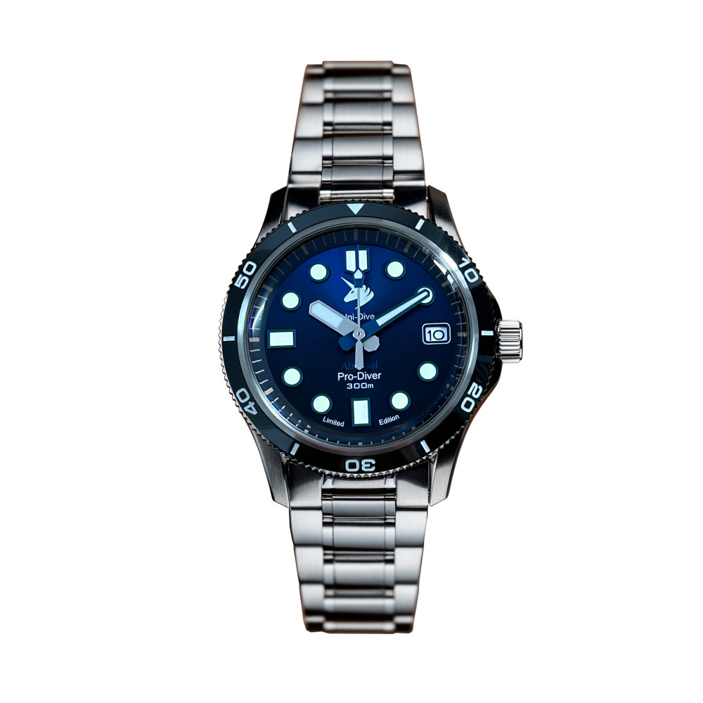 Proxima PX1740 39mm Men Mechanical Watches C3 BGW9 Sunburst Dial Sapphire Glass Automatic Watch Ceramic Bezel selected view