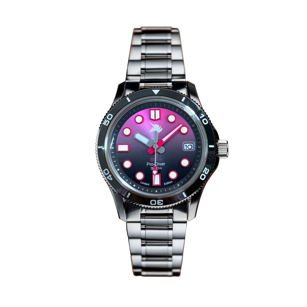 Proxima PX1740 39mm Men Mechanical Watches C3 BGW9 Sunburst Dial Sapphire Glass Automatic Watch Ceramic Bezel thumbnail 4