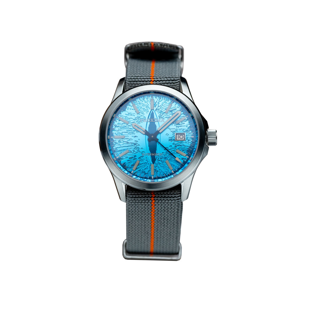 PX1742 New Mens Mechanical Watches Aventurine Dial 100M Waterproof Clock Sapphire Glass Automatic Men Watch Relogio Masculino thumbnail 3