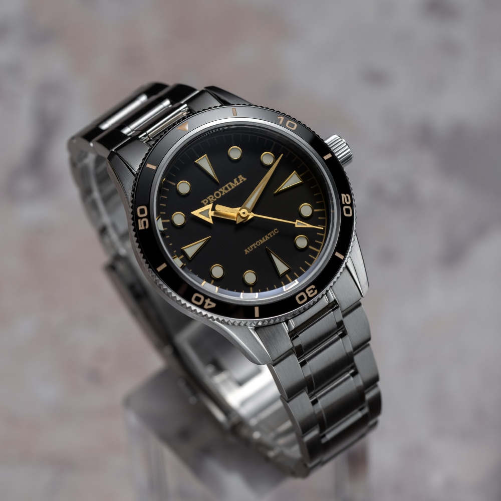 PX1748 New Mens Mechanical Watches Aventurine Dial 100M Waterproof Clock Sapphire Glass Automatic Men Watch Relogio Masculino thumbnail 4