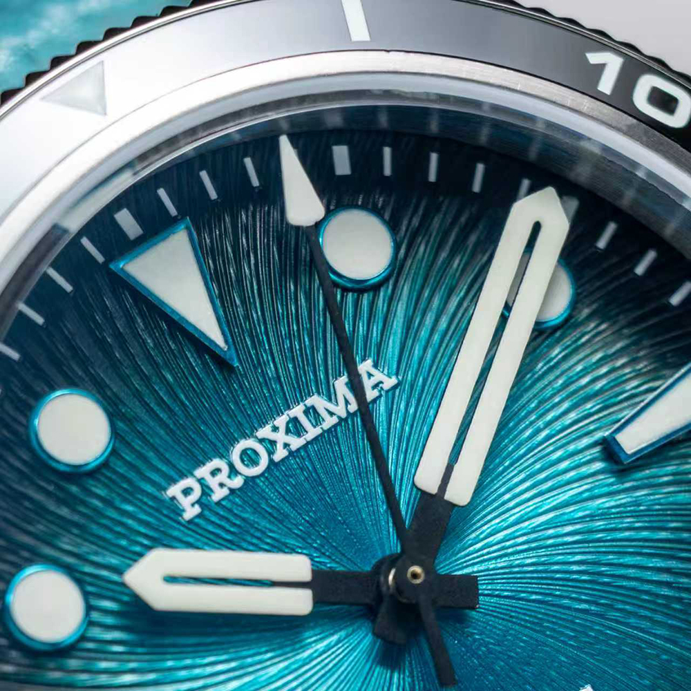 Proxima PX1752 Mechanical Men's Watch 9015 Movement Oil Pressure Business Luxury Men Watches Sapphire Glass 10Bar thumbnail 3
