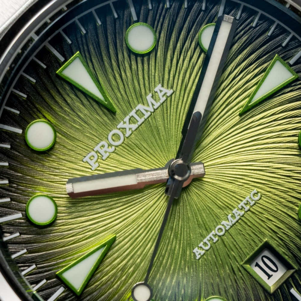 Proxima PX1753 Fashion Men Watches 38mm PT5000 Automatic Mechanical Sapphire Vintage Watch 200m Waterproof BGW-9 Lume thumbnail 3