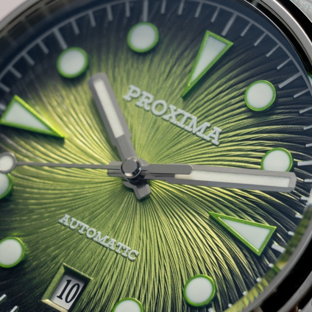 Proxima PX1753 Fashion Men Watches 38mm PT5000 Automatic Mechanical Sapphire Vintage Watch 200m Waterproof BGW-9 Lume thumbnail 4