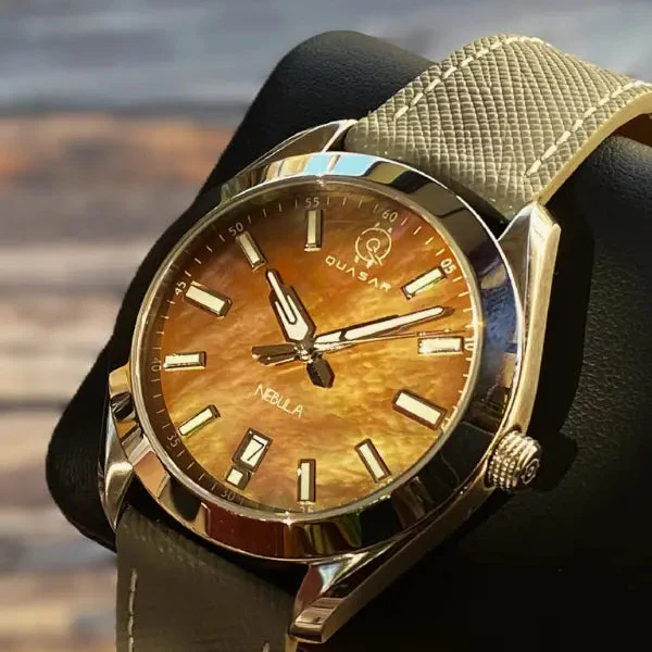 NEBULA Automatic Gold Mother of Pearl thumbnail 3