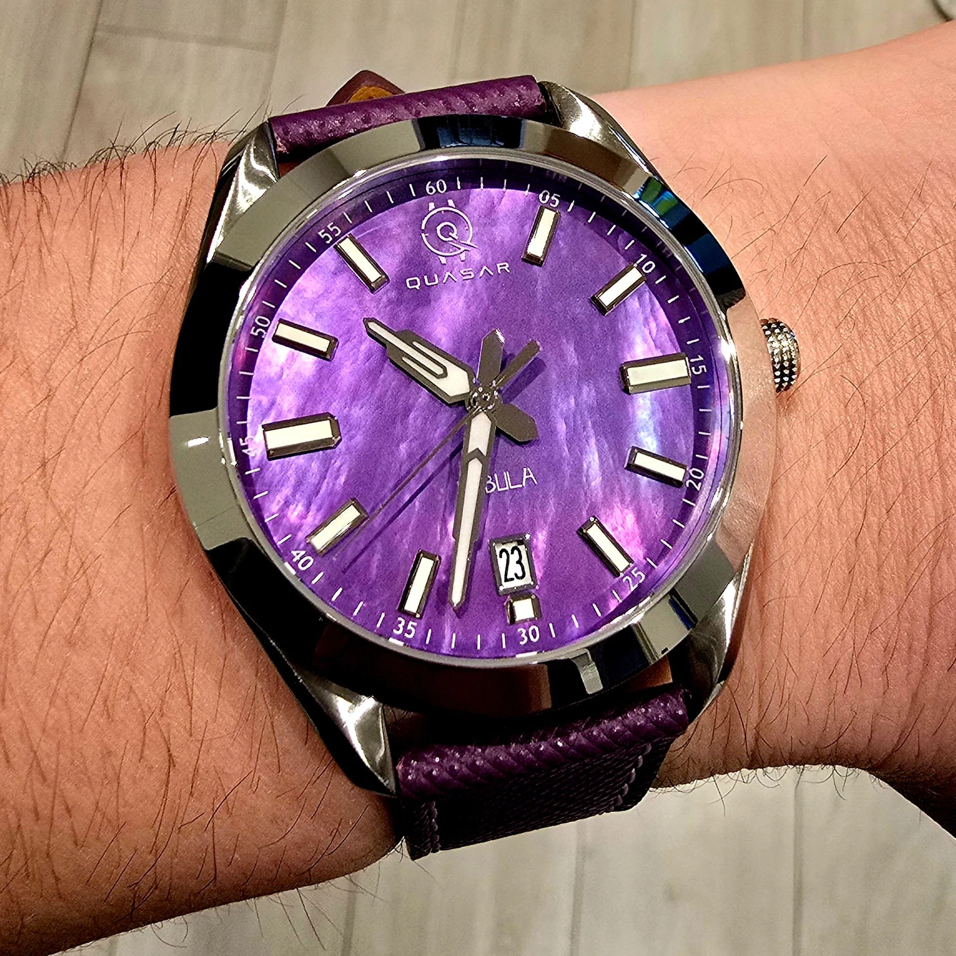 NEBULA Automatic Purple Mother of Pearl thumbnail 2