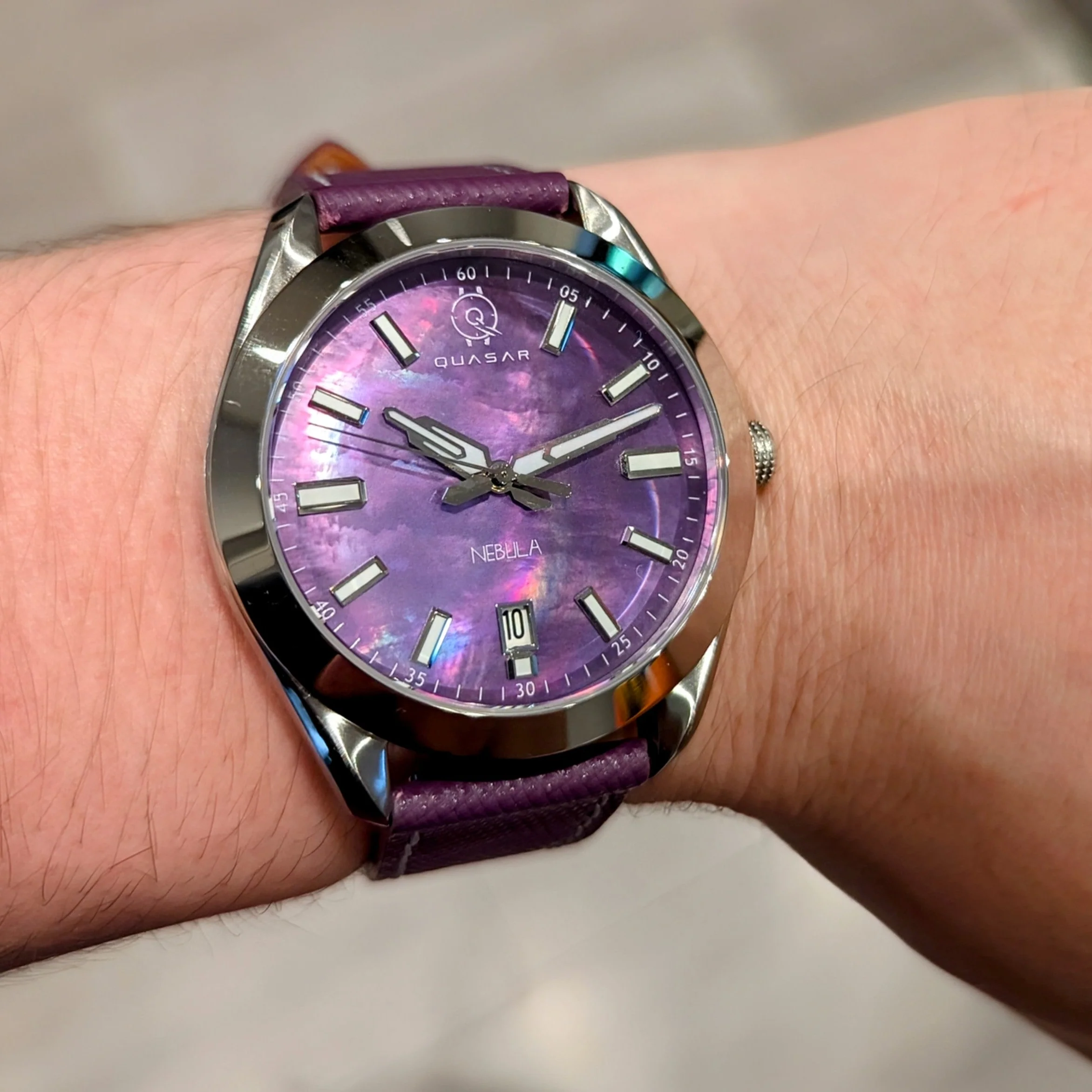 NEBULA Automatic Purple Mother of Pearl thumbnail 3