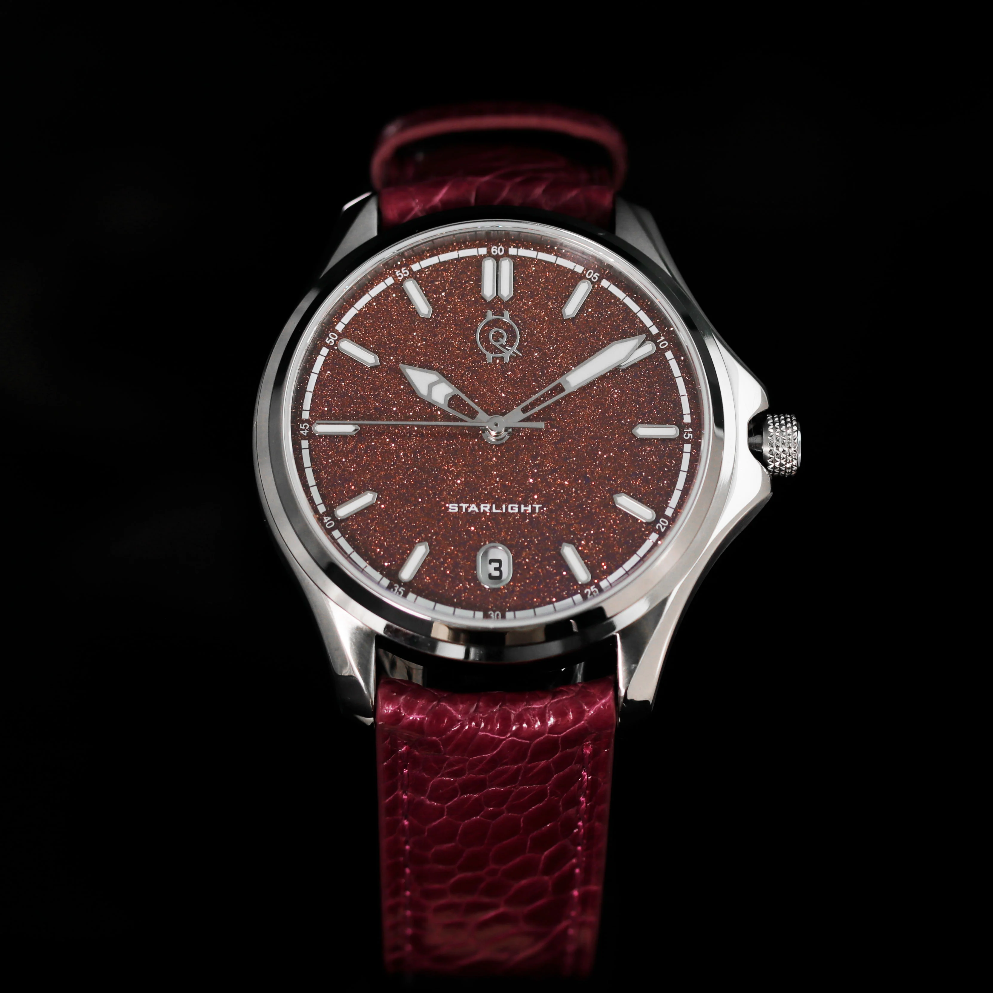 Starlight V2 Automatic Cosmic Cherry Aventurine thumbnail 2