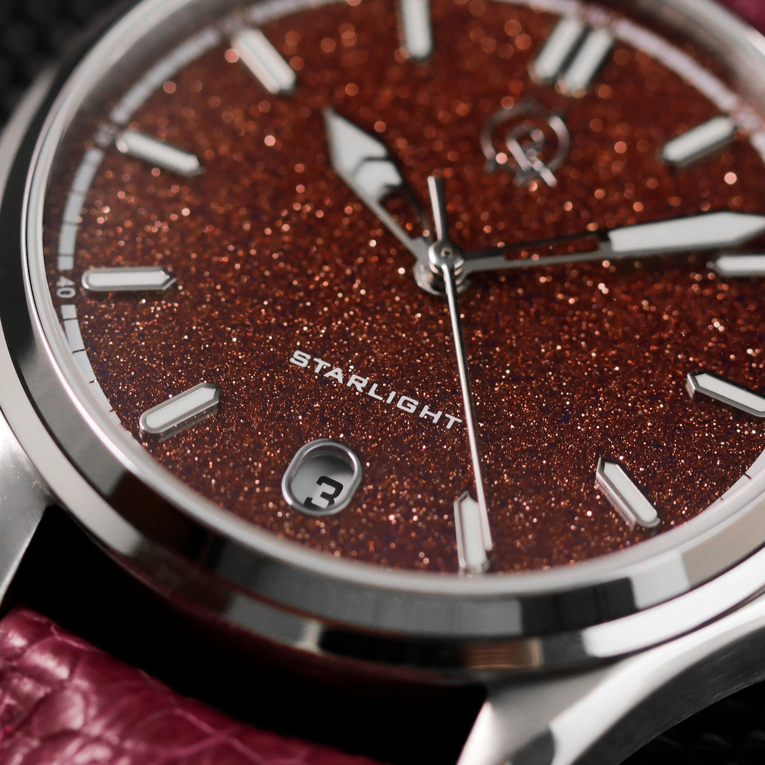 Starlight V2 Automatic Cosmic Cherry Aventurine thumbnail 3