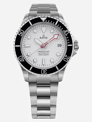 FreeDiver RTF047 White Dial