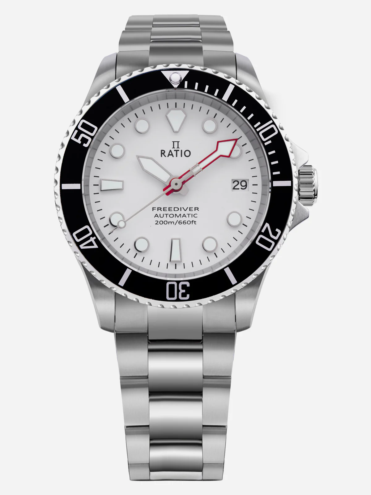 FreeDiver RTF047 White Dial