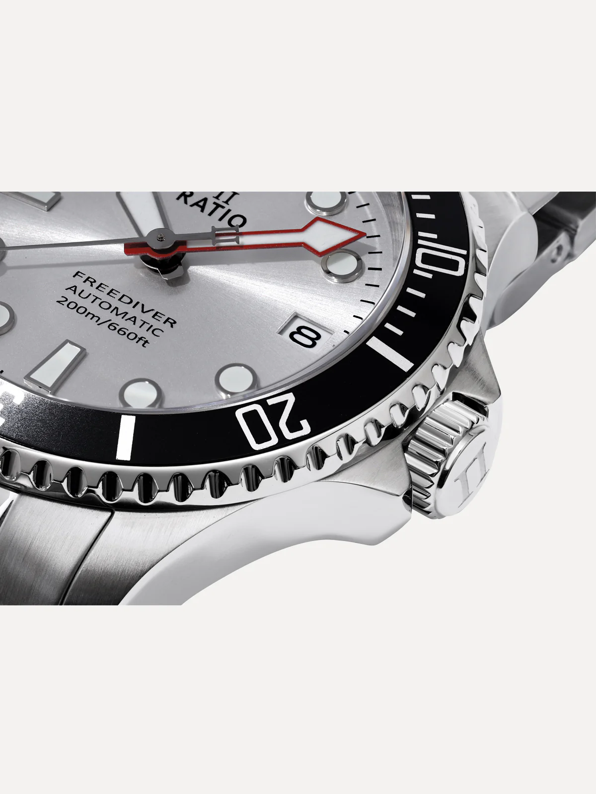 FreeDiver RTF048 Silver Sunray Dial thumbnail 2