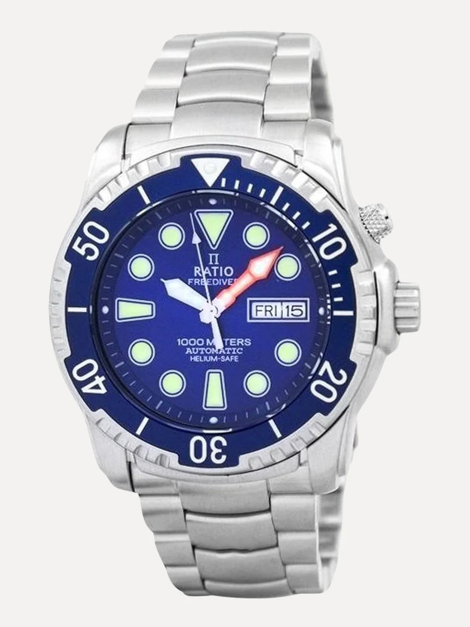 Ratio Free Diver Helium-Safe 1000M Automatic 1068HA96-34VA-01 Men's Watch thumbnail 2