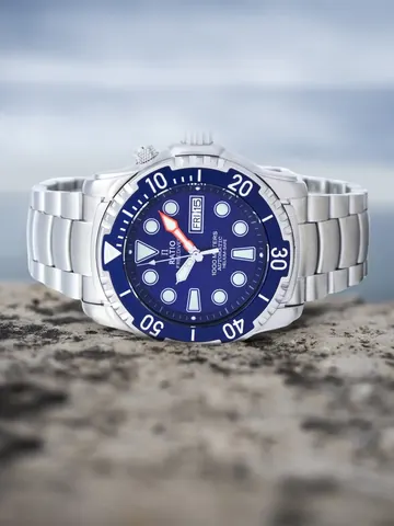 Ratio Free Diver Helium-Safe 1000M Automatic 1068HA96-34VA-01 Men's Watch
