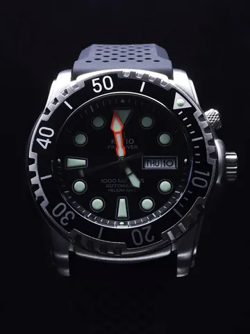 Ratio FreeDiver Helium-Safe 1000M Sapphire Automatic 1068HA90-34VA-BLK Mens Watch