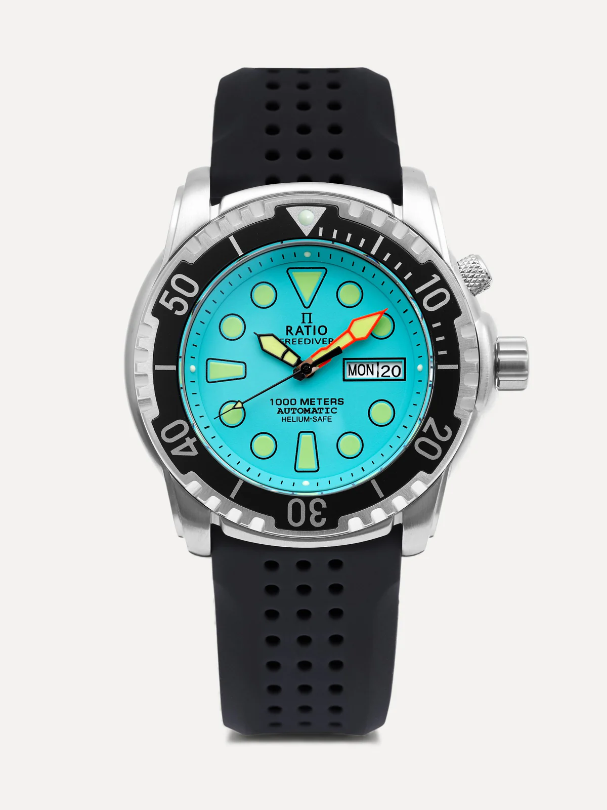 Ratio FreeDiver Helium-Safe 1000M Sapphire Automatic 1068HA90-34VA-IBLU Men's Watch