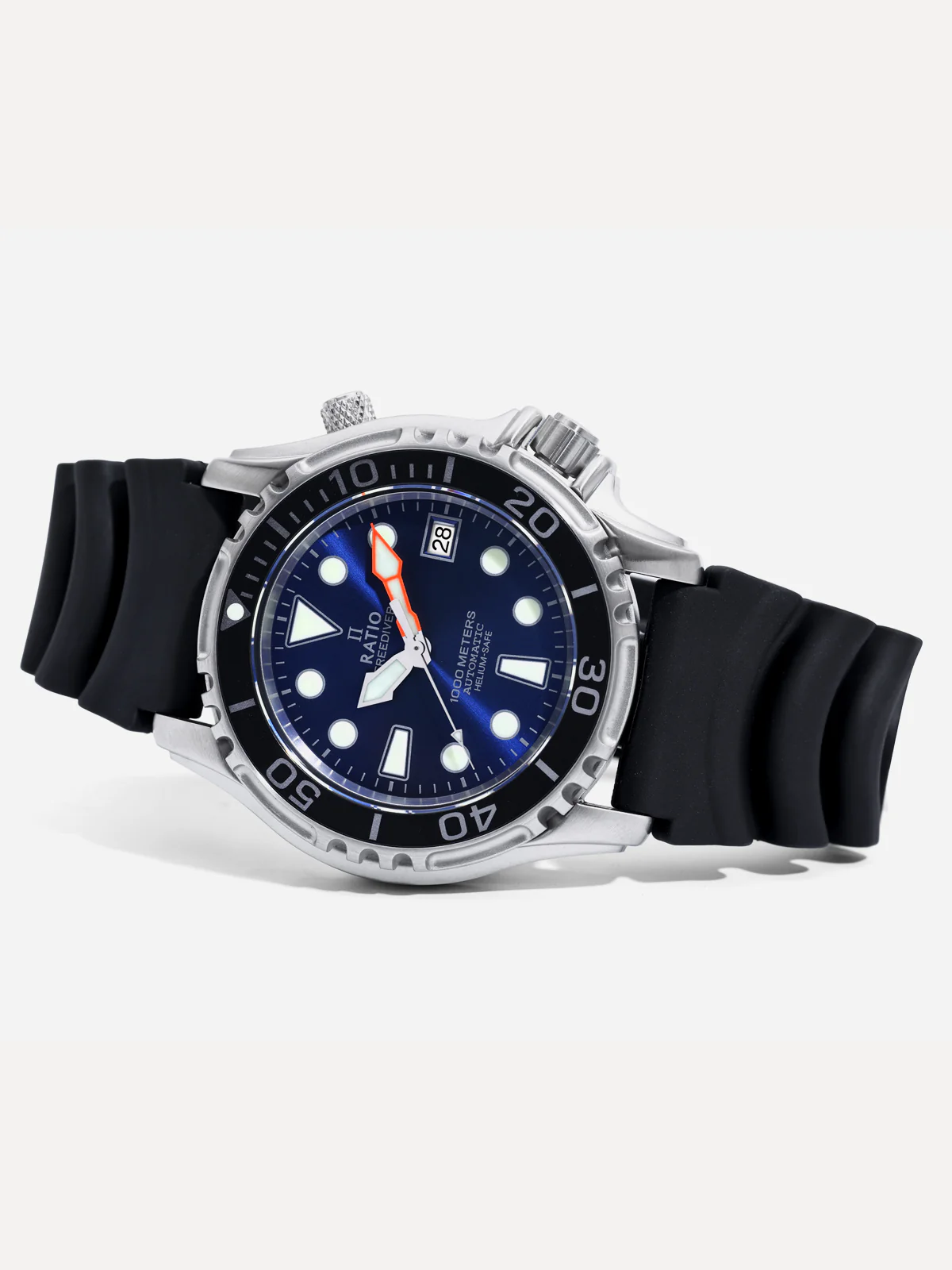 Ratio FreeDiver Helium Safe 1066KE20-33VA-BLU Automatic Men's Watch thumbnail 2