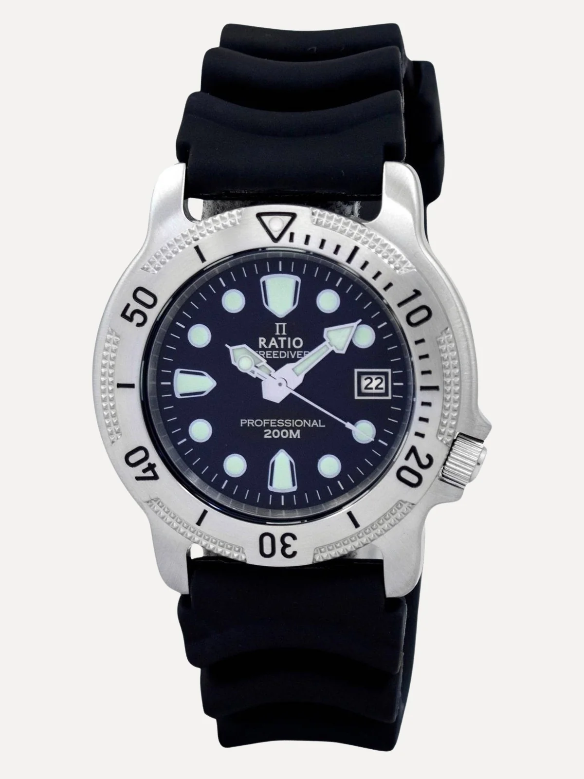 Ratio FreeDiver Professional 200M Sapphire Quartz 22AD202 Men's Watch