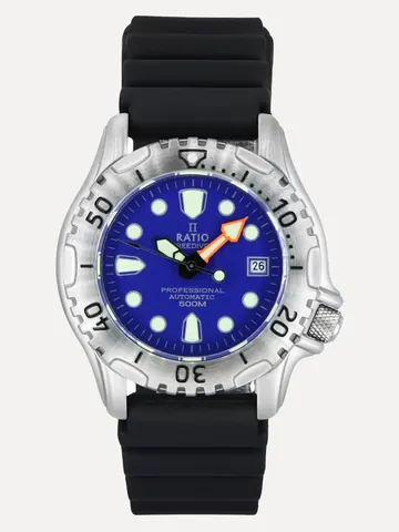 Ratio FreeDiver Professional 500M Sapphire Blue Dial Automatic 32GS202A-BLU Men's Watch