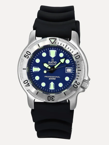 Ratio FreeDiver Professional Sapphire Blue Dial Quartz 22AD202-BLU 200M Men™s Watch thumbnail 2