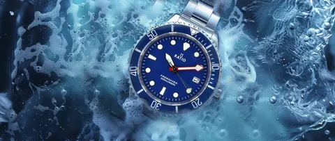 Ratio FreeDiver Sapphire Stainless Steel Blue Dial Quartz RTF033 200M Men's Watch