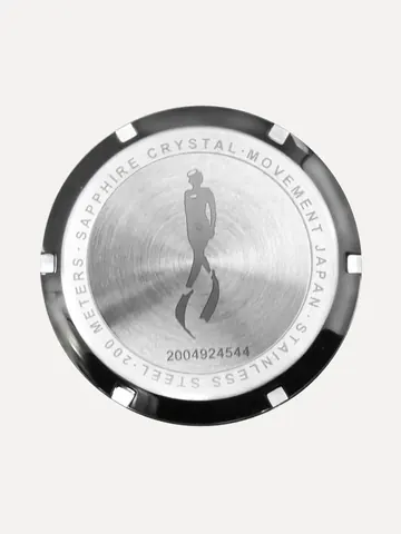 Ratio FreeDiver Sapphire Stainless Steel White Dial Quartz RTF037 200M Men's Watch