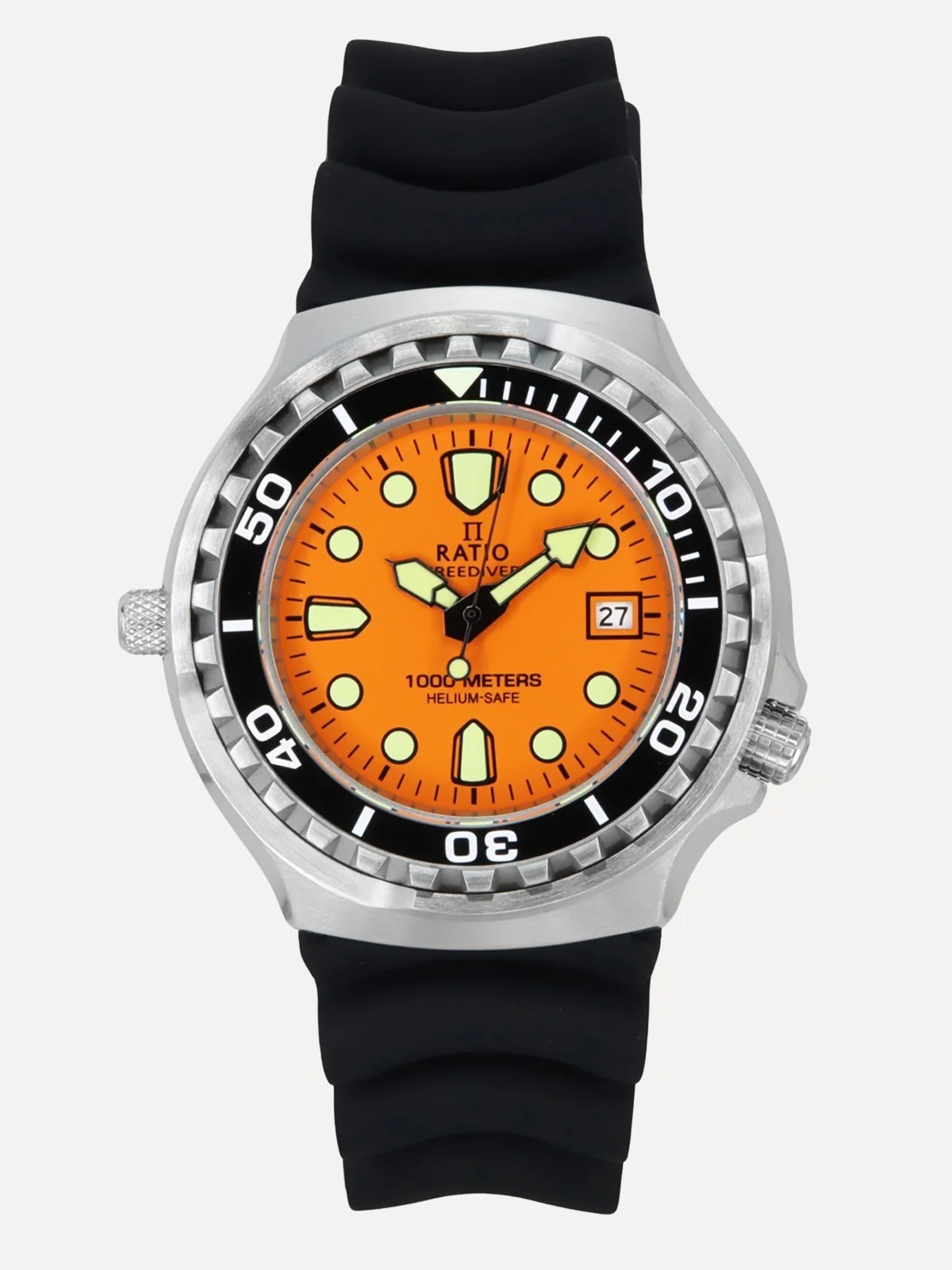 Ratio FreeDiver Version 02 Quartz 1038EF102V-ORG-V02 1000M Men™s Watch thumbnail 2