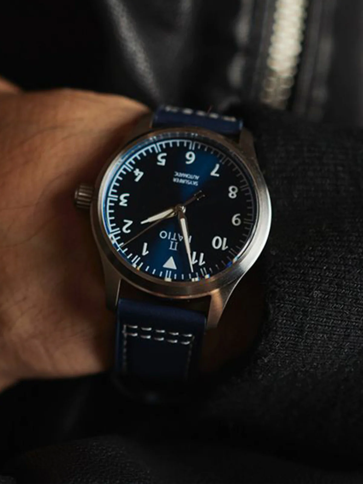 Ratio Skysurfer Pilot RTS302 Blue Dial Automatic 200M Men's Watch thumbnail 2