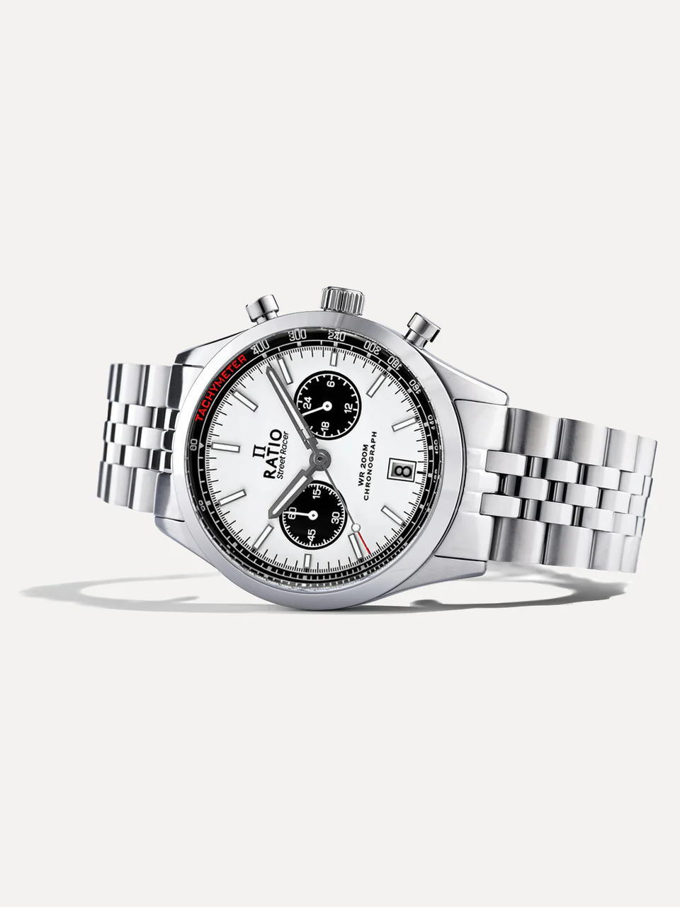 Ratio Street Racer Chronograph RTC022 200M Black Panda Dial Limited Edition Watch