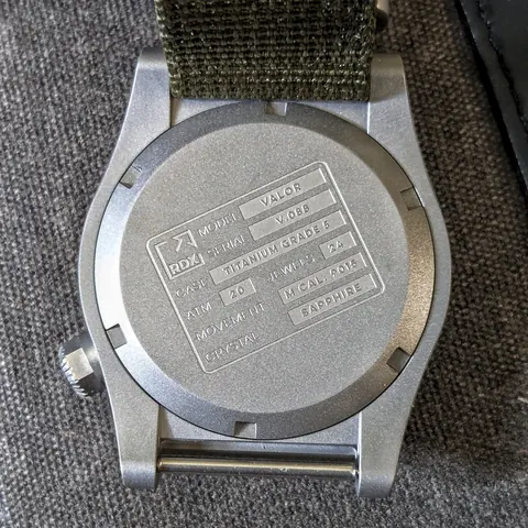 VALOR Model 11  Titanium Mission Watch