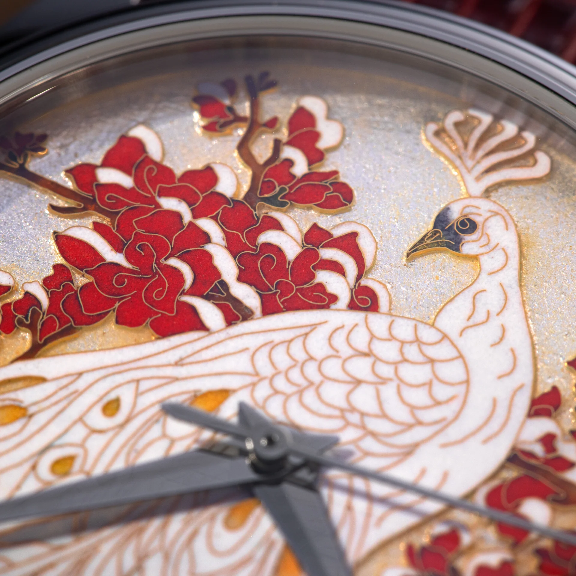 Celadon Cloisonné Enamel Imperial Four Nobles 'Winter / Plum Blossom (梅)' thumbnail 4