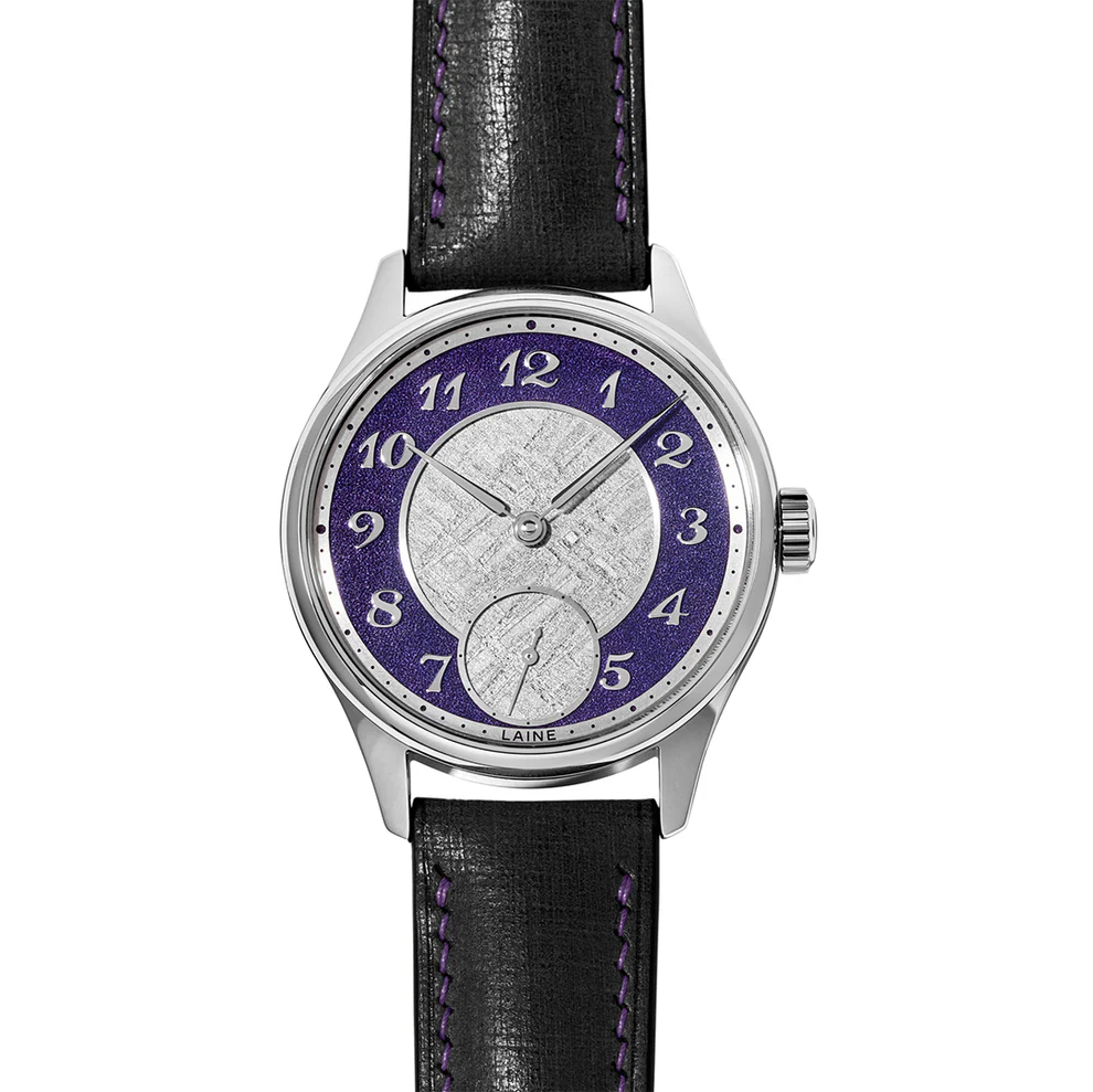 Laine x Revolution Purple Dial Frosted with Meteorite Center "One Love" (Breguet) thumbnail 2