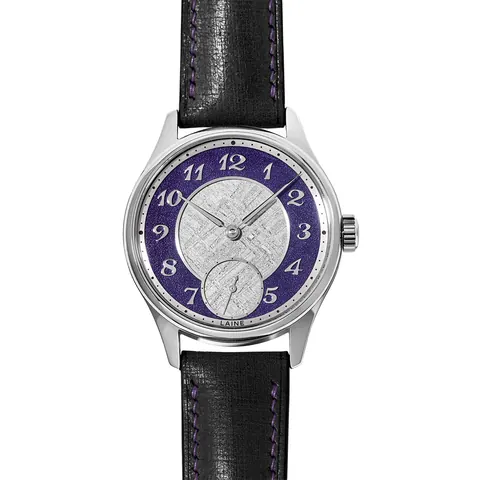 Laine x Revolution Purple Dial Frosted with Meteorite Center "One Love" (Breguet)