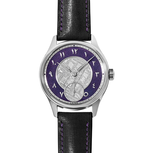 Laine x Revolution Purple Dial Frosted with Meteorite Center "One Love" (Hindu) thumbnail 2