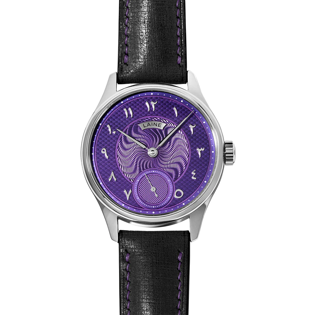 Laine x Revolution Purple Dial Triple Guilloché "One Love" (Hindu) thumbnail 2
