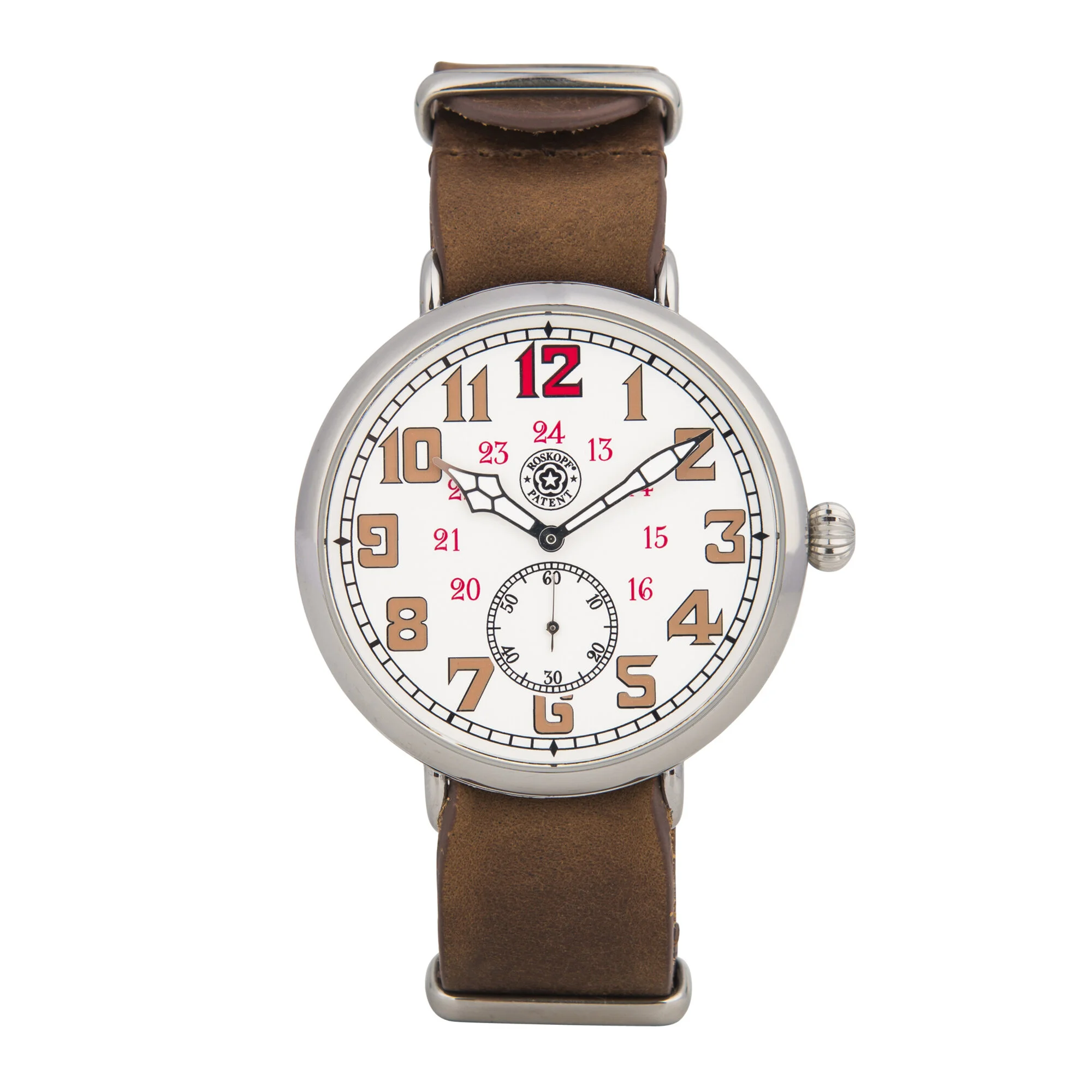 Roskopf WW1 Trench Watch Free Global Express Shipping thumbnail 2